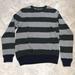 American Eagle Outfitters Sweaters | American Eagle Men’s Green Gray Stripe Sweater Euc | Color: Gray/Green | Size: S