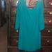 American Eagle Outfitters Dresses | American Eagle Size 16 Blue Green V Back Dress | Color: Blue/Green | Size: 16