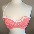 Victoria's Secret Swim | 2 For $30 Victoria's Secret Bikini Top. Nwot. | Color: Pink/White | Size: 34c