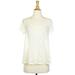 American Eagle Outfitters Tops | American Eagle Outfitters Cream Lace Top | Color: Cream | Size: M