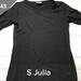 Lularoe Dresses | Lularoe Black Julia - Noir Collection | Color: Black | Size: S