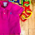 Polo By Ralph Lauren Shirts & Tops | Baby Girl Pink Polo Shirt. | Color: Pink | Size: 3mb