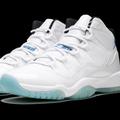 Nike Shoes | Air Jordan 11 Retro Bg | Color: Blue/White | Size: 4