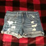 American Eagle Outfitters Shorts | American Eagle Outfitters Super Low Shortie | Color: Blue | Size: 2