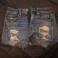 American Eagle Outfitters Shorts | American Eagle Denim Jean Shorts High Rise Shortie | Color: Blue | Size: 4