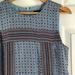 J. Crew Dresses | J. Crew Sleeveless Silk Twill Dress Foulard Print | Color: Blue | Size: 8