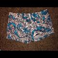 Lilly Pulitzer Shorts | Lilly Pulitzer Lilly Walsh Shorts | Color: Blue/White | Size: 0