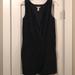 J. Crew Dresses | Jcrew Washed Crepe Jane Dress Size 0 Black | Color: Black | Size: 0