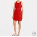 J. Crew Dresses | Jcrew Pleated Dress | Color: Red | Size: 10