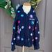 Disney Jackets & Coats | Disney Minnie Mouse Blue Jacket Coat Sweater 4t | Color: Blue/Pink | Size: 4tg