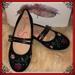 Jessica Simpson Shoes | Jessica Simpson Milla Black Flower Nwt Size 2 | Color: Black | Size: 2g