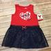 Disney Dresses | Nwt Disney Jumping Beans Minnie Mouse Dress | Color: Blue/Red | Size: 24mb