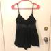 Urban Outfitters Other | Black Strap Romper | Color: Black | Size: Xs