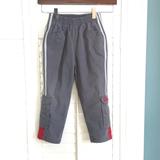 Adidas Bottoms | Adidas Boys Grey Mesh Lined Cargo Athletic Pants 48m/4 | Color: Gray/Red | Size: 4b