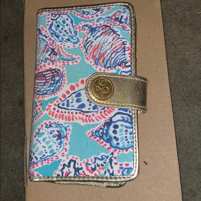 Lilly Pulitzer Accessories | Lilly Pulitzer Cellphone Wristlet | Color: Blue/Pink | Size: Iphone 6/7