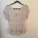 American Eagle Outfitters Tops | American Eagle Boho Sweater | Color: Cream/Tan | Size: M