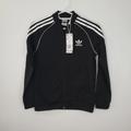 Adidas Jackets & Coats | Adidas Youth Classic Black Track Jacket | Color: Black/White | Size: Various