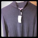 Michael Kors Sweaters | Brand New Michael Kors Pull Over Quarter Zip | Color: Black | Size: S
