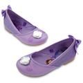 Disney Shoes | Disney's Sofia The First 1st Release Ballet Flats | Color: Purple/Silver | Size: 11/12