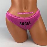 Victoria's Secret Intimates & Sleepwear | 3/$35 Victoria’s Secret Angel Bikini Panty | Color: Black/Pink | Size: M