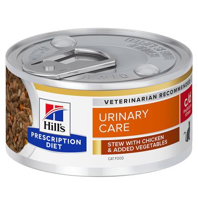 48x82g c/d Urinary Stress Stew Hill´s Prescription Diet katzennassfutter