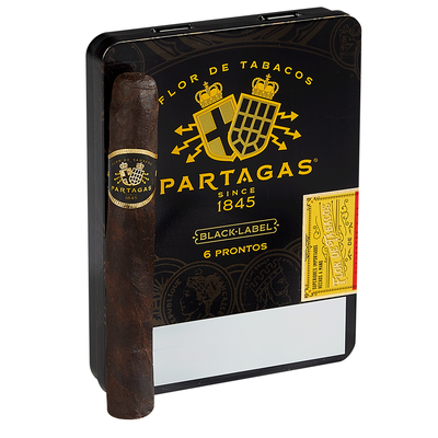 Partagas Black Label Prontos Sun Grown - Pack of 6