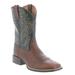 Ariat Sport Western Wide Square Toe - Mens 11 Brown Boot E2