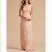 Anthropologie Dresses | Anthropologie Bhldn Angie Maxi Peach Bridesmaid Dress | Color: Cream | Size: S