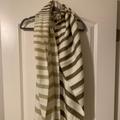 Anthropologie Accessories | Anthropologie Madison 88 Scarf | Color: Cream/Tan | Size: Os