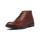 Clarks Men’s Paulson Mid Klassische Stiefel Kurzschaft Stiefel, Braun (Mahogany Leather), 41 EU