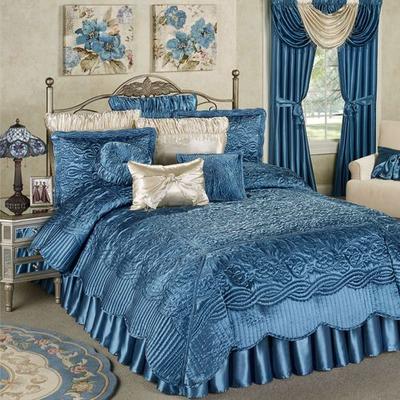 Prima Coverlet Set Sapphire, California King, Sapp...