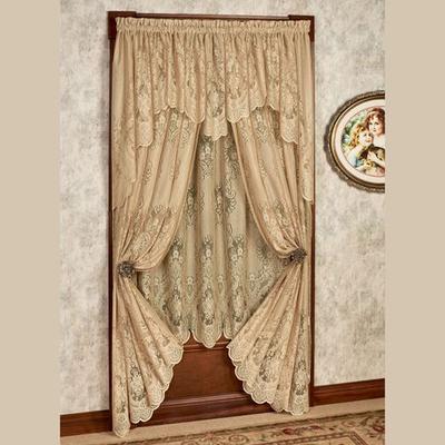 Vanessa Tailored Panel, 56 x 54, Antique Gold