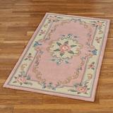 Serena Aubusson II Accent Rug 2'6" x 4'6", 2'6" x 4'6", Ivory