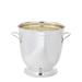 Greggio English Silver Champagne Bucket Metal in Gray | 8.25 H x 8 W x 8 D in | Wayfair 9.75.0042