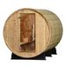 Almost Heaven Saunas Almost Heaven Princeton 6 - Person Traditional Steam Sauna in Cedar in Brown | 77 H x 95 W x 72 D in | Wayfair AHBRL68RU