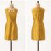 Anthropologie Dresses | Anthro Maeve Chardonnay Sheen Dress | Color: Gold | Size: 8