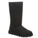 BEARPAW Elle Tall Vegan - Womens 12 Black Boot Medium