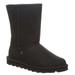 BEARPAW Elle Short Vegan - Womens 9 Black Boot Medium