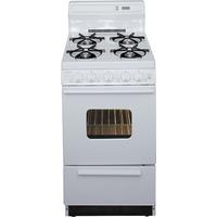 Premier 20" Freestanding Gas Range - White-on-White - SAK 220 OP