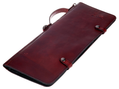 Zultan Leather Stick Bag Red