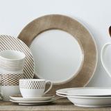 Noritake Hammock Round Platter, 12-1/2" Porcelain China/All Ceramic in Brown | 12.5 W in | Wayfair 9354-537