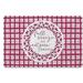 Pink 1 x 18 W in Kitchen Mat - The Holiday Aisle® Niall Fall Breeze & Autumn Leaves Kitchen Mat Synthetics | 1 H x 18 W in | Wayfair