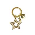 Coach Accessories | Coach Gold Tone Star By Pearl Keychain Bag Charm | Color: Gold | Size: Os