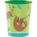 Creative Converting Sloth Party Plastic Disposable Every Day Cup in Green | Wayfair DTC344502TUMB
