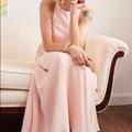 Anthropologie Dresses | Anthropologie Bhldn Iva Crepe Gown | Color: Pink | Size: 14