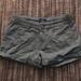 American Eagle Outfitters Shorts | Green Linen Shorts // American Eagle // Size 6 | Color: Green | Size: 6
