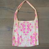Free People Bags | Free People Cute Shopping Bag Limited Edition New | Color: Pink | Size: 15”-15”