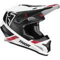 Thor Sector Split Mips Casco Motocross, nero-bianco-rosso, dimensione 2XL