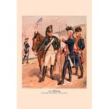 Buyenlarge 'Cavalry - Infantry - Artillery' by H.A. Ogden Painting Print in Orange | 30 H x 20 W x 1.5 D in | Wayfair 0-587-05569-3C2030