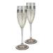 Golden Hill Studio Celebration Champagne 8.5 oz. Glass Flute Glass | 8.5 H x 2.75 W in | Wayfair WC336002